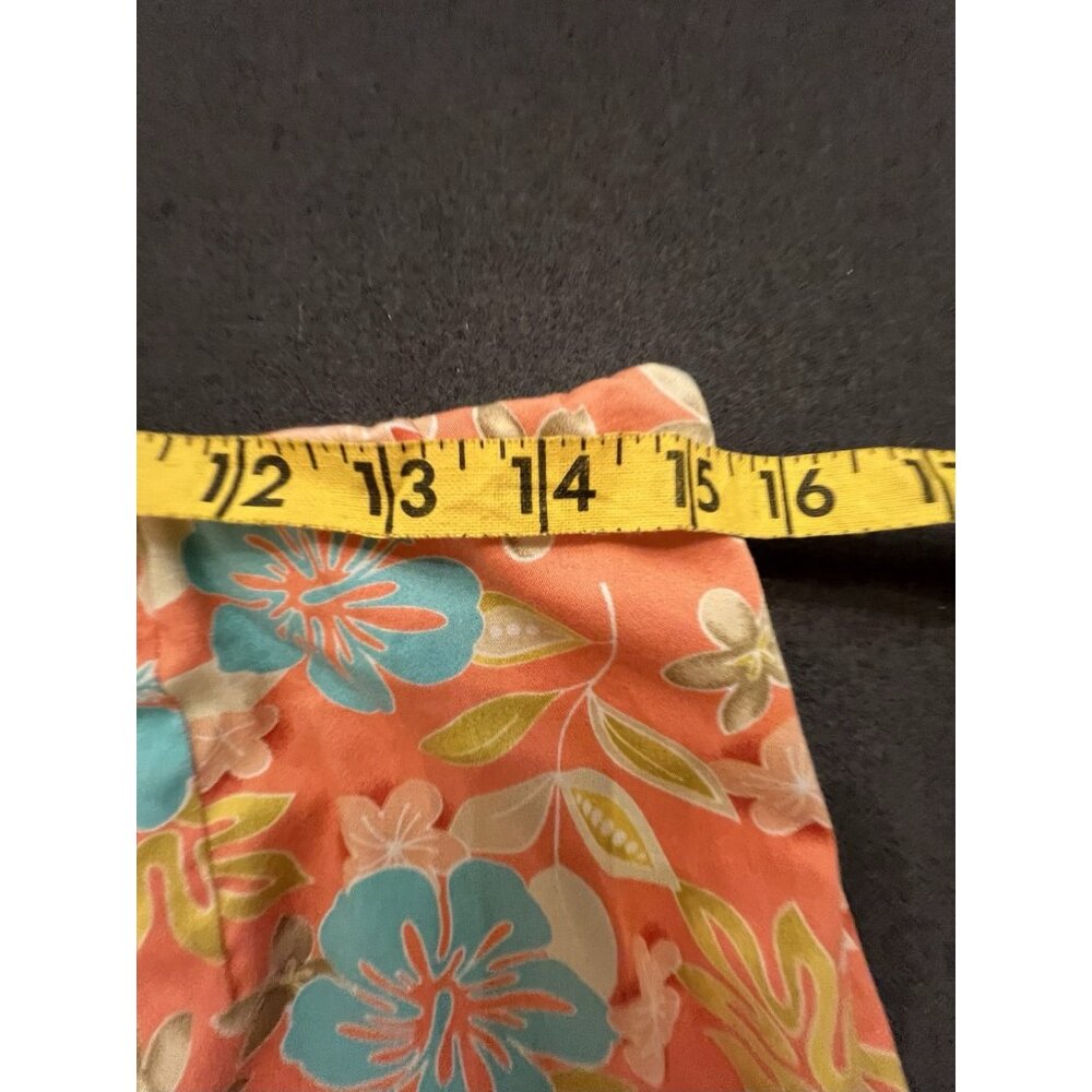 Bechamel Petite Hawaiian Floral‎ Capris Women’s Size Petite Medium - Picture 7 of 10